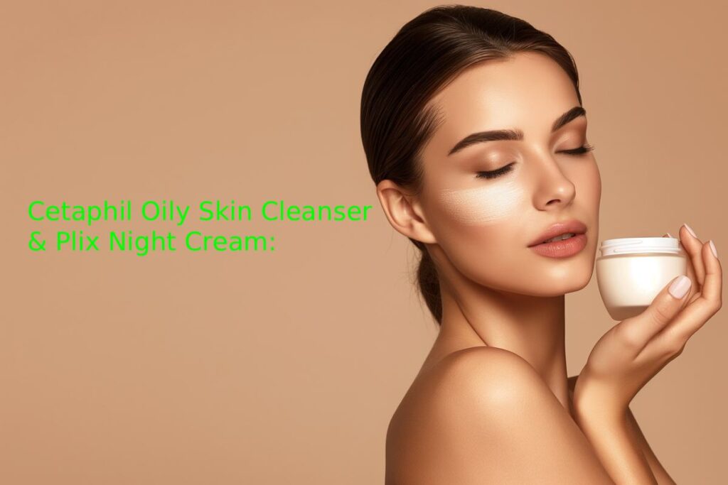 Cetaphil Oily Skin Cleanser & Plix Night Cream_