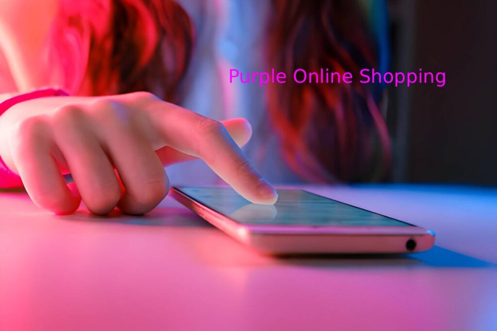 Purple Online Shopping