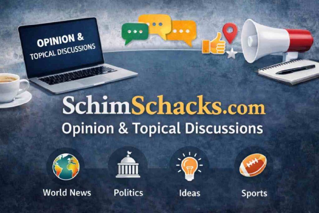 schimschacks.com – opinion & topical discussions