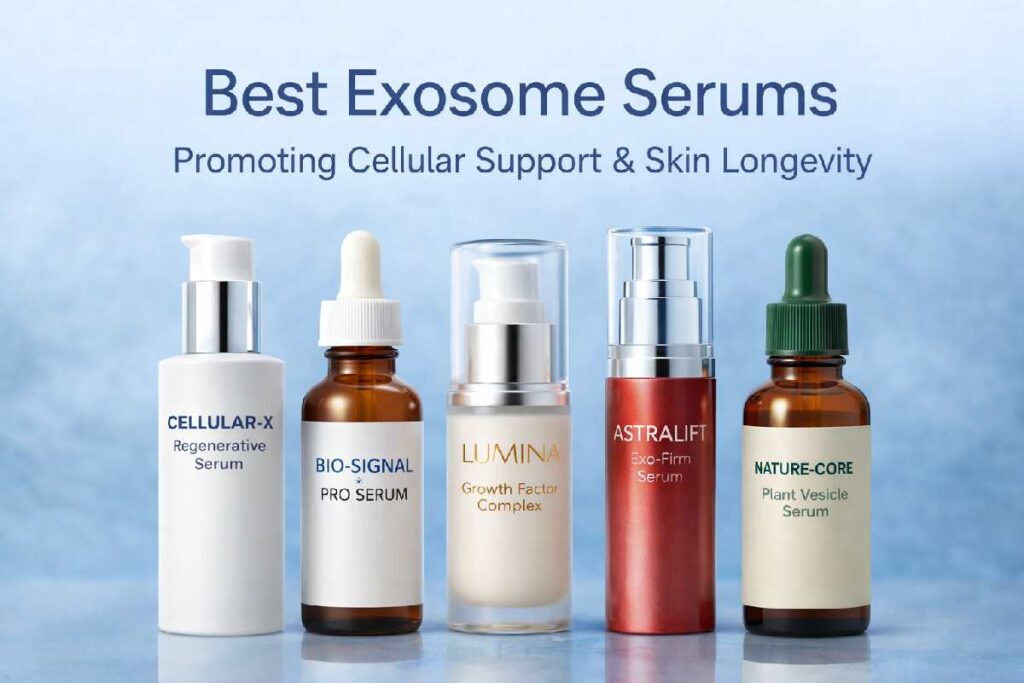 Best Exosome Serums for Cellular Support & Skin Longevit