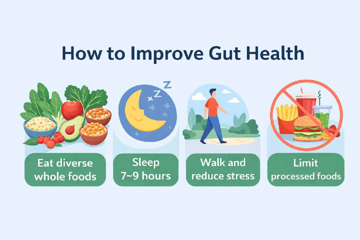 How to Improve Gut Health