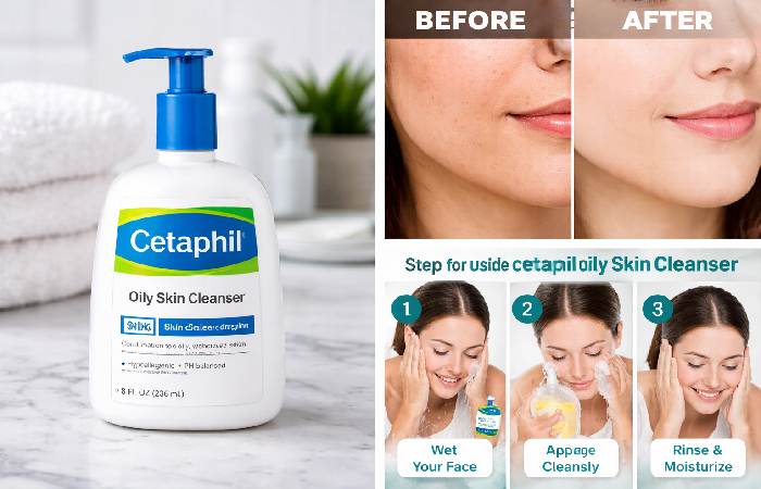 Key Benefits of Cetaphil Oily Skin Cleanser