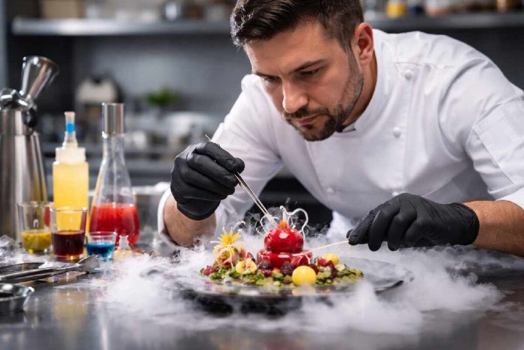 Molecular Gastronomy Pastry Chef