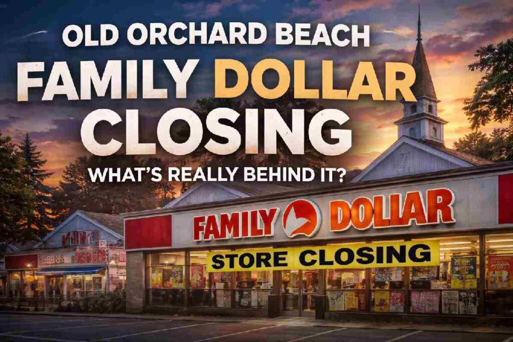 Old Orchard Beach Family Dollar Closing