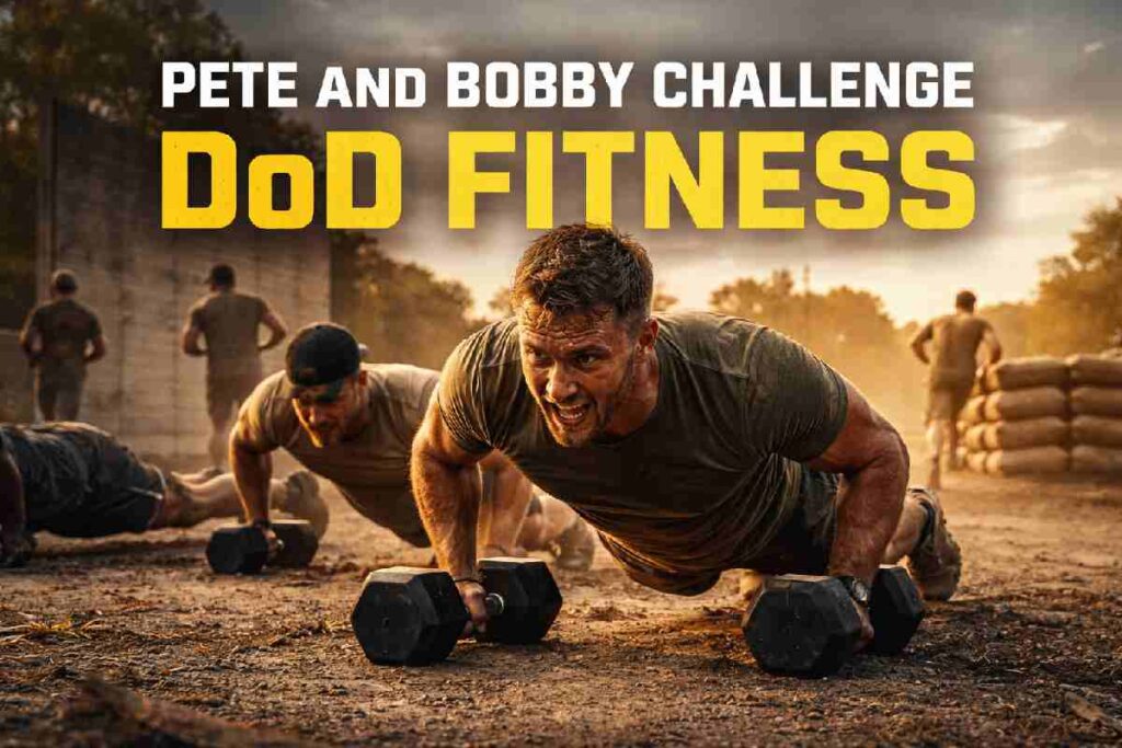 Pete and Bobby Challenge DoD Fitness